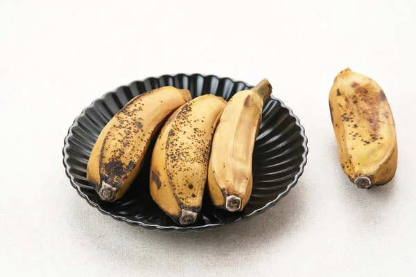 Pisang Kukus Banana Cozida Vapor Comida Tradicional Indonésia — Fotografia de Stock