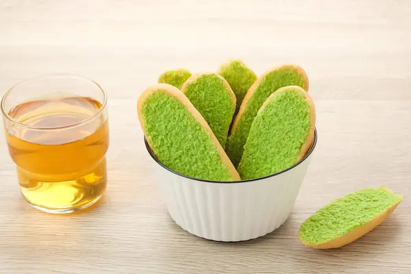 stock image Bagelen, dried bread with crunchy texture, Indonesian traditional snack