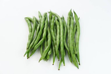 Buncis veya taze çiğ fasulye, baklagiller protein içerir, gıda hazırlığı