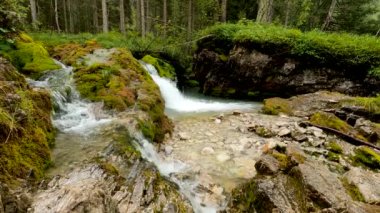  Valesinella Şelaleleri 'nde yaz manzarası - 5K.