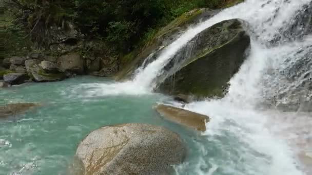 Folgorida滝の風景 — ストック動画