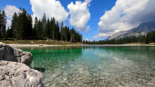 Fantastic Alpine Landscape Relaxation Meditation — Stock Video