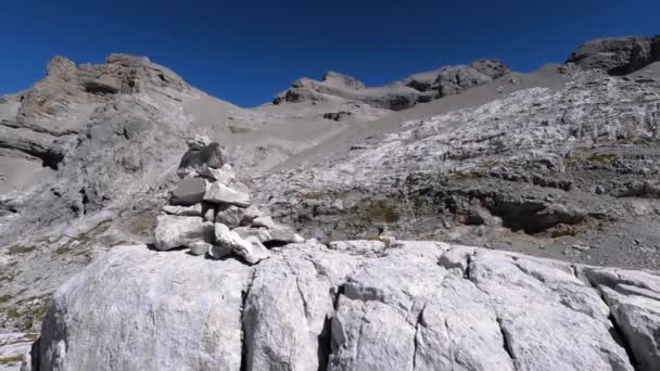Paisagem Alpina Nas Dolomitas Italianas — Vídeo de Stock