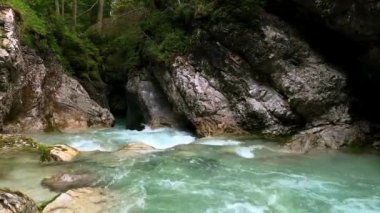 Alpine Landscape in the Dolomites with River and Canyon - 5K