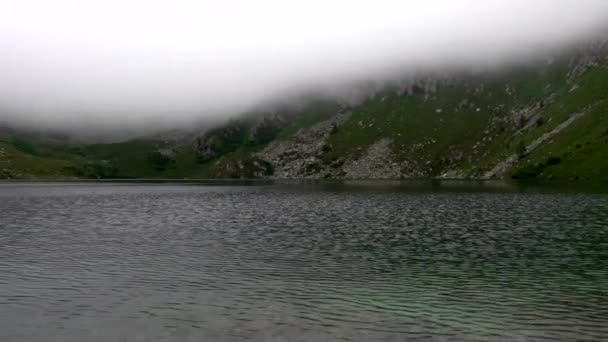 Ritorto Gölü Dolomitlerde Bir Inci — Stok video