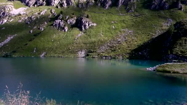 Озеро Риторто Скрытое Сокровище Природном Парке Адамелло Брента — стоковое видео