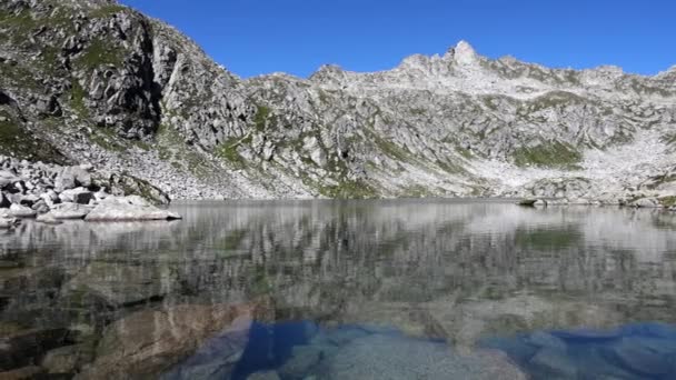 Σεληνιακό Τοπίο Στη Λίμνη Gelato — Αρχείο Βίντεο