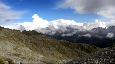  Brenta Dolomitlerindeki muhteşem manzara.