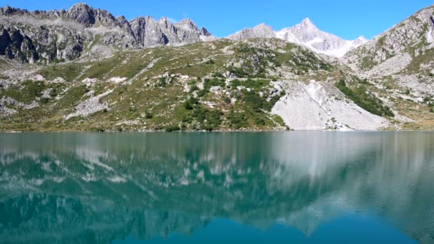 Espectacular Paisaje Verano Lago Dolomita Cornisello — Vídeo de stock