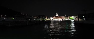  Night landscape on Lake Como - Anamorphic lens