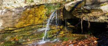 Antigorio vadisinde küçük bir dere.