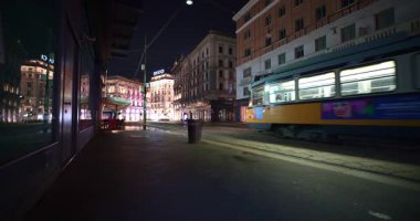 Orefici üzerinden Orefici 'ye giden Gece Tramvayı 02-28-2025