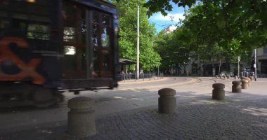 İtalya, Milano 'daki Piazza Sempione Tramvayı 05-19-2025