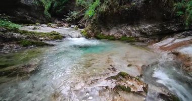 Turkuaz suyla Alp deresi