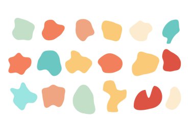 El çizimi geometrik şekiller, markalaşma, ambalaj, poster, kart, baskılar için vintage arkaplan ögeleri, Retro figürlü tasarım ögelerinin toplanması