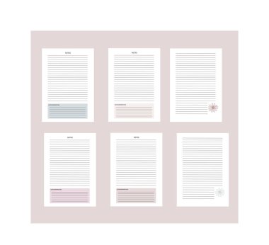  Liste yapmak için, günlük planlayıcı, liste sayfaları, planlama sayfaları dizisi.