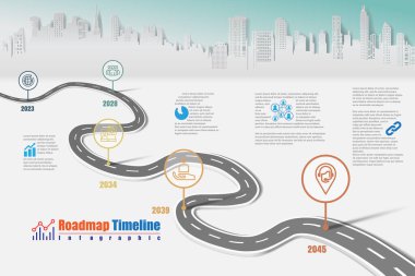 Soyut arkaplan dönüm noktası olan iş haritası bilgi çizelgesi şablonu modern diyagram teknolojisi dijital pazarlama veri sunum grafiği çizelgesi gösterimi