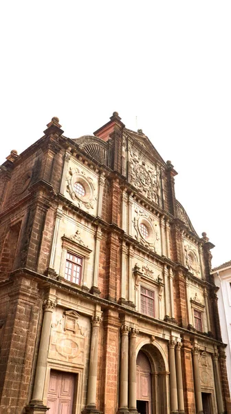 an old historic christian church in goa built by the british in india