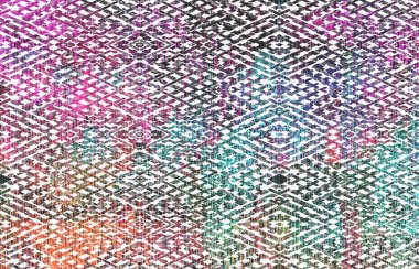 High-definition geometry texture repeat pattern on a creative texture surface