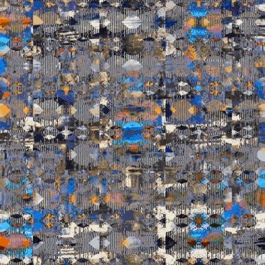 High-definition geometry texture repeat pattern on a creative texture surface