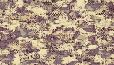 High-definition geometry texture repeat pattern on a creative texture surface