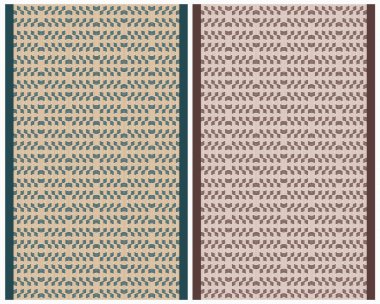 High-definition geometry texture repeat pattern on a creative texture surface