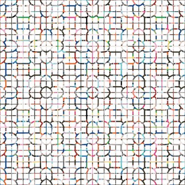 High-definition geometry texture repeat pattern on a creative texture surface