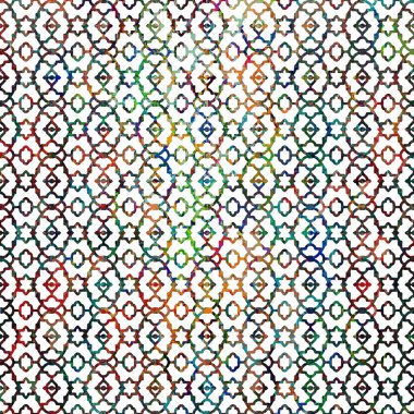 High-definition geometry texture repeat pattern on a creative texture surface