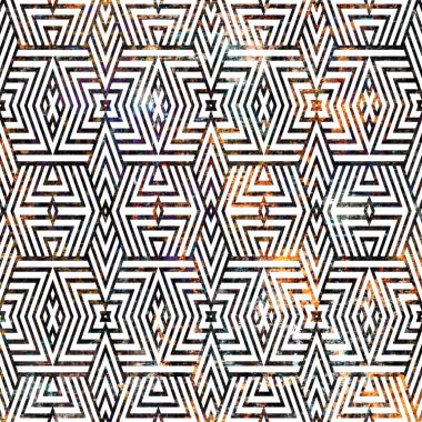 High-definition geometry texture repeat pattern on a creative texture surface