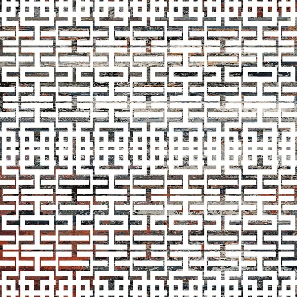 Nagy Felbontású Geometria Textúra Ismétlődő Minta Kreatív Textúra Felületen — Stock Fotó
