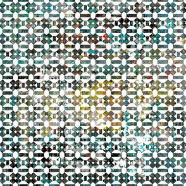 Yaratıcı bir doku yüzeyinde yüksek çözünürlüklü modern Geometri ve dekor tekrarı deseni