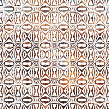 Yaratıcı bir doku yüzeyinde yüksek çözünürlüklü modern Geometri ve dekor tekrarı deseni