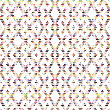 Yaratıcı bir doku yüzeyinde yüksek çözünürlüklü modern Geometri ve dekor tekrarı deseni