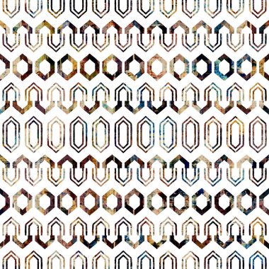 Yaratıcı bir doku yüzeyinde yüksek çözünürlüklü modern Geometri ve dekor tekrarı deseni