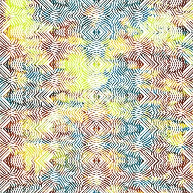 Yaratıcı bir doku yüzeyinde yüksek çözünürlüklü modern Geometri ve dekor tekrarı deseni