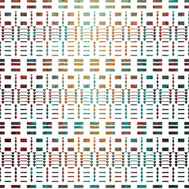Yaratıcı bir doku yüzeyinde yüksek çözünürlüklü modern Geometri ve dekor tekrarı deseni