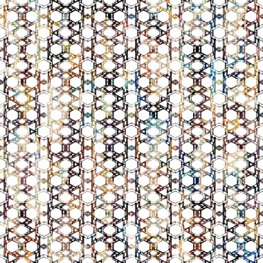 Yaratıcı bir doku yüzeyinde yüksek çözünürlüklü modern Geometri ve dekor tekrarı deseni