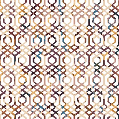 Yaratıcı bir doku yüzeyinde yüksek çözünürlüklü modern Geometri ve dekor tekrarı deseni