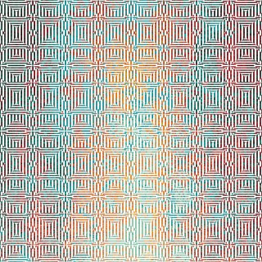 Yaratıcı bir doku yüzeyinde yüksek çözünürlüklü modern Geometri ve dekor tekrarı deseni