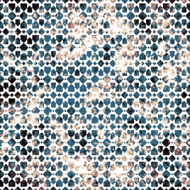 Yaratıcı bir doku yüzeyinde yüksek çözünürlüklü modern Geometri ve dekor tekrarı deseni