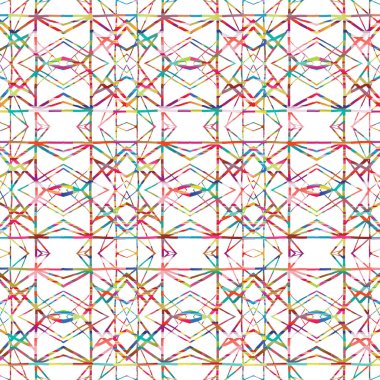 Yaratıcı bir doku yüzeyinde yüksek çözünürlüklü modern Geometri ve dekor tekrarı deseni