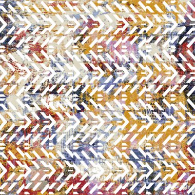 Yaratıcı bir doku yüzeyinde yüksek çözünürlüklü modern Geometri ve dekor tekrarı deseni