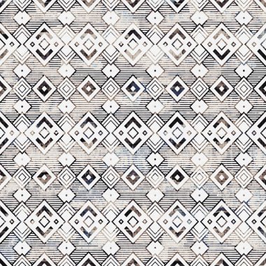 Yaratıcı bir doku yüzeyinde yüksek çözünürlüklü modern Geometri ve dekor tekrarı deseni