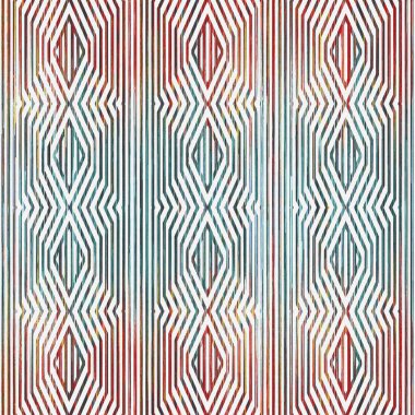 Yaratıcı bir doku yüzeyinde yüksek çözünürlüklü modern Geometri ve dekor tekrarı deseni