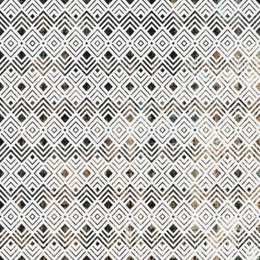 Yaratıcı bir doku yüzeyinde yüksek çözünürlüklü modern Geometri ve dekor tekrarı deseni
