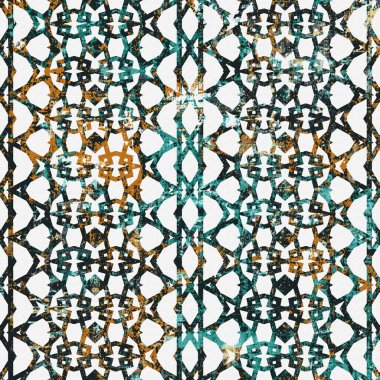 Yaratıcı bir doku yüzeyinde yüksek çözünürlüklü modern Geometri ve dekor tekrarı deseni