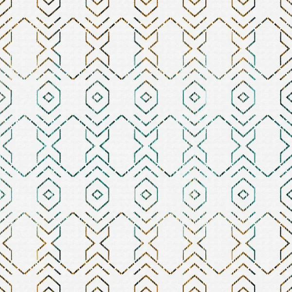 Moderne Geometrie Und Dekor Wiederholen Muster Auf Einer Kreativen Texturoberfläche — Stockfoto