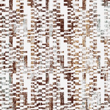 Yaratıcı bir doku yüzeyinde yüksek çözünürlüklü modern Geometri ve dekor tekrarı deseni