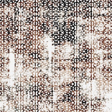 Yaratıcı bir doku yüzeyinde yüksek çözünürlüklü modern Geometri ve dekor tekrarı deseni