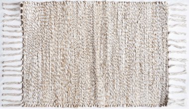 Yüksek çözünürlüklü Jute örgülü el yapımı ve örülmüş halı ve halılar